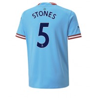 Manchester City John Stones #5 Hjemmebanetrøje 2022-23 Kortærmet